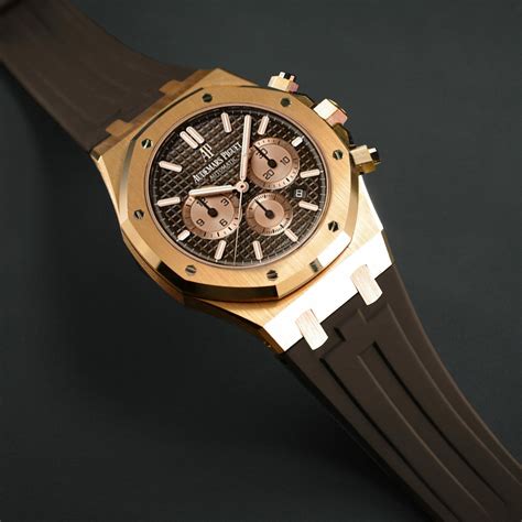 audemars piguet royal oak black rubber strap|Audemars Piguet replacement strap.